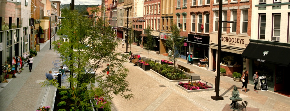 The Ithaca Commons, Ithaca, NY The Ithaca Commons, Ithaca, NY