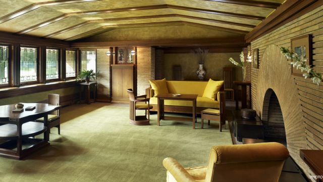 Darwin Martin Interior Photo of the interior of the Martin House