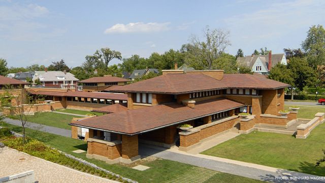 Martin House Exterior Photo of the exterior of the Martin House